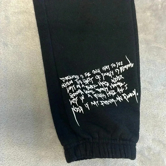 Forever 21 - Black  Halloween Joggers/Sweatpants. Size 9/10 - Picture 4 of 7
